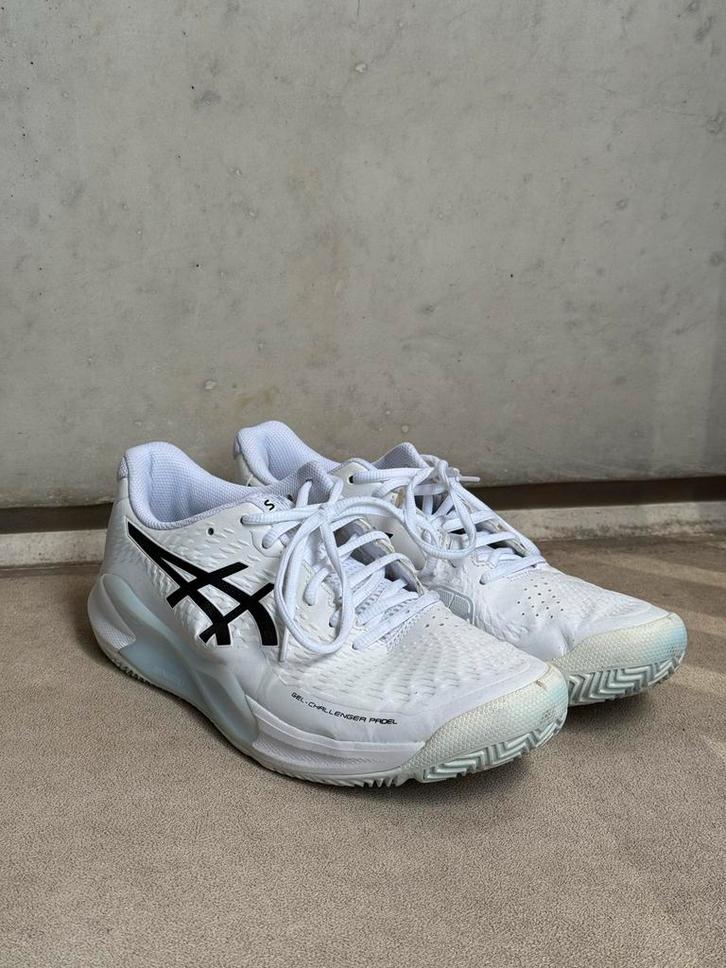 ASICS Gel Challenger Padel Shoes (White), Sport en Fitness, Padel, Zo goed als nieuw, Padelschoenen, Ophalen