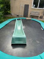 Groene losse glijbaan voor buiten, Ophalen, Gebruikt, Glijbaan