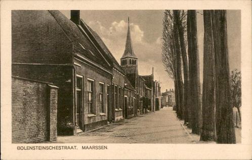 Maarssen Bolensteinschestraat st 1930, Verzamelen, Ansichtkaarten | Nederland, Gelopen, Utrecht, 1920 tot 1940, Ophalen of Verzenden