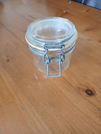 Glazen pot met beugelsluiting, Ophalen of Verzenden, Zo goed als nieuw