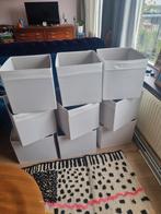 9x IKEA drona bakken wit, Ophalen of Verzenden, Zo goed als nieuw
