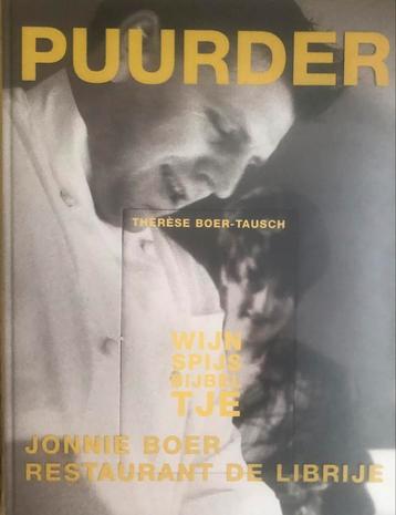 Jonnie Boer PUURDER de Librije gesigneerd beschikbaar voor biedingen