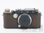 Leica III (Model F) Black Paint + Elmar 50mm 3.5, Audio, Tv en Foto, Fotocamera's Analoog, Gebruikt, Ophalen of Verzenden, Leica