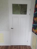 Te koop 4 opdekbinnendeuren (massief) maat 93 breed 230 hoog, Doe-het-zelf en Verbouw, Deuren en Horren, Ophalen, Binnendeur, 215 cm of meer