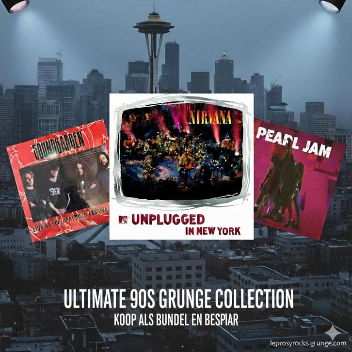 Vinyl Bundel – Grunge & Alternative Icons - 3 LP's, Cd's en Dvd's, Vinyl | Rock, Nieuw in verpakking, Alternative, 12 inch, Ophalen of Verzenden