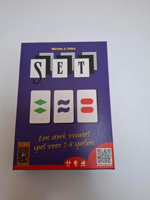 Het spel "set", Hobby en Vrije tijd, Gezelschapsspellen | Kaartspellen, Zo goed als nieuw, Ophalen of Verzenden