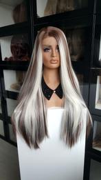 Luxe Lace Pruik: Uitgroei / Blond en Bruin gemixt, Stijl, Sieraden, Tassen en Uiterlijk, Uiterlijk | Haarverzorging, Ophalen of Verzenden