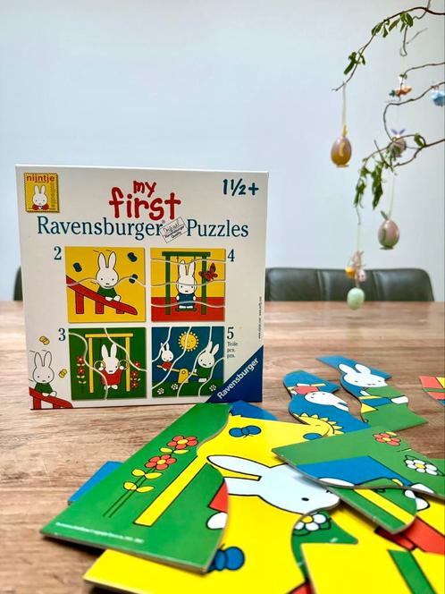 Puzzel Nijntje - 1,5 jaar, Kinderen en Baby's, Speelgoed | Educatief en Creatief, Zo goed als nieuw, Puzzelen, Verzenden