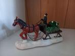 Typisch Hollands Kerstfiguur paard met arrenslee, Ophalen of Verzenden, Zo goed als nieuw