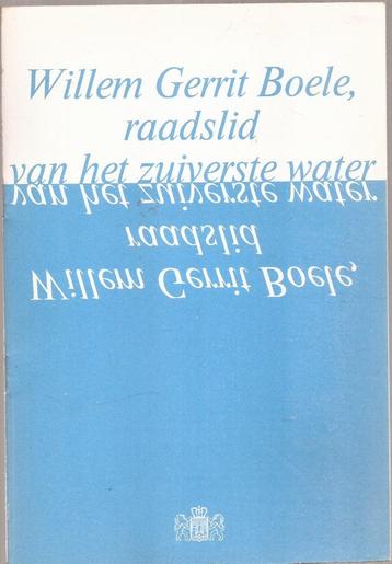 Kummer, John - W. G. Boele,raadslid zuiverste water Kampen beschikbaar voor biedingen
