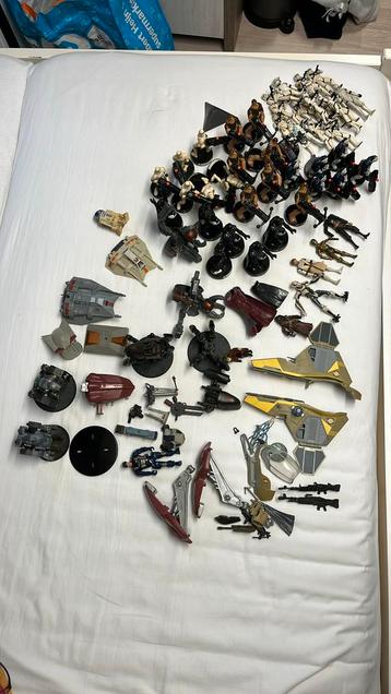 Star Wars poppetjes en diverse onderdelen beschikbaar voor biedingen