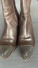 Leren dames laarzen, Kleding | Dames, Schoenen, Ophalen of Verzenden, Zo goed als nieuw, Zwart