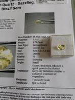 1.73 Karaat Quartz Lemon, Ophalen of Verzenden, Nieuw
