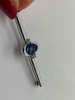 A116 Prachtige zilveren broche TEKA, 4 tot 7 cm, Ophalen of Verzenden, X, Met edelsteen