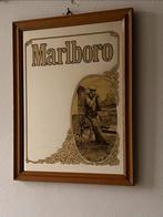 Vintage Marlboro Reclame Spiegel, Verzamelen, Merken en Reclamevoorwerpen, Ophalen of Verzenden, Gebruikt, Reclamebord