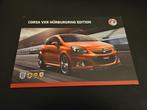 Brochure Vauxhall Corsa VXR Nürburgring Edition 2011, Ophalen of Verzenden, Zo goed als nieuw, Overige merken