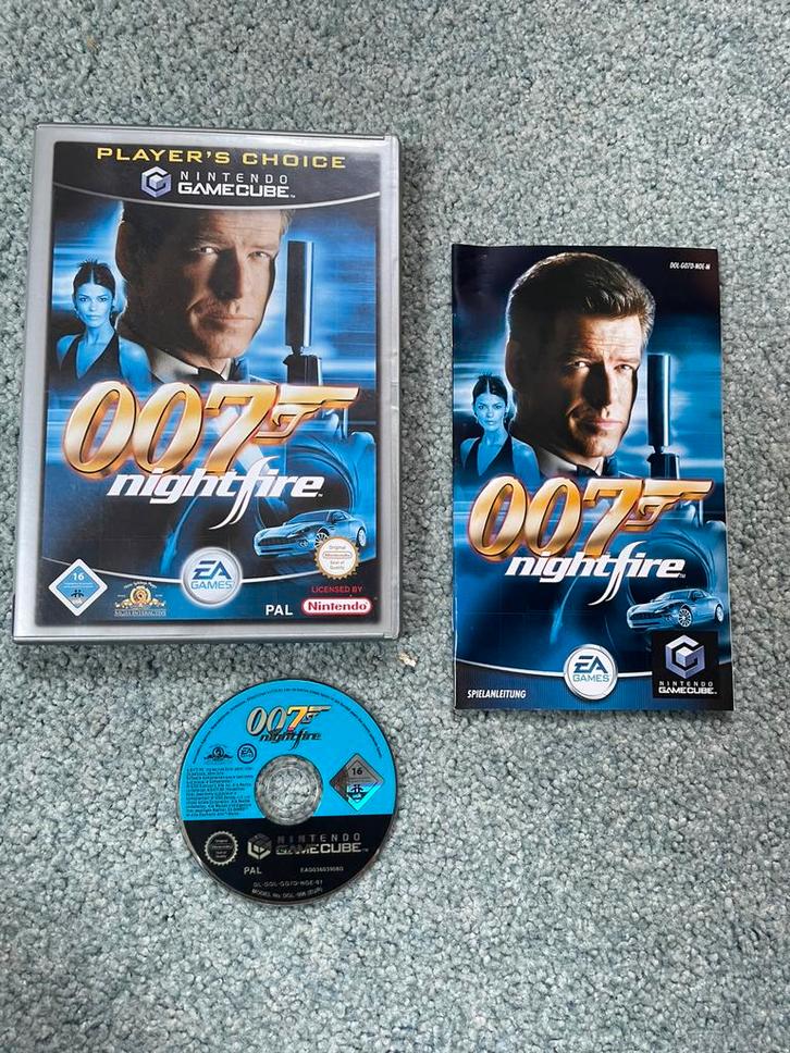 007 Nightfire met garantie, Spelcomputers en Games, Games | Nintendo GameCube, Zo goed als nieuw, Avontuur en Actie, 1 speler