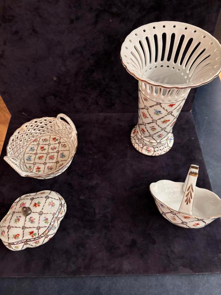 Saksisch Dresden Porselein Set - Nieuw in Doos, Antiek en Kunst, Antiek | Keramiek en Aardewerk, Verzenden