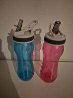 Drinkfles met rietje, Ophalen of Verzenden, Glas, Overige stijlen