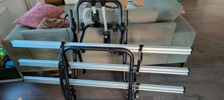 Menebo Corba Plus Fietsendrager - Zonder Trekhaak, Auto diversen, Fietsendragers, Gebruikt, Achterklepdrager, 3 fietsen of meer