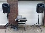 geluid huren - geluidset - DJ-set te huur / huren EUR50, Ophalen, Zo goed als nieuw, Verjaardag