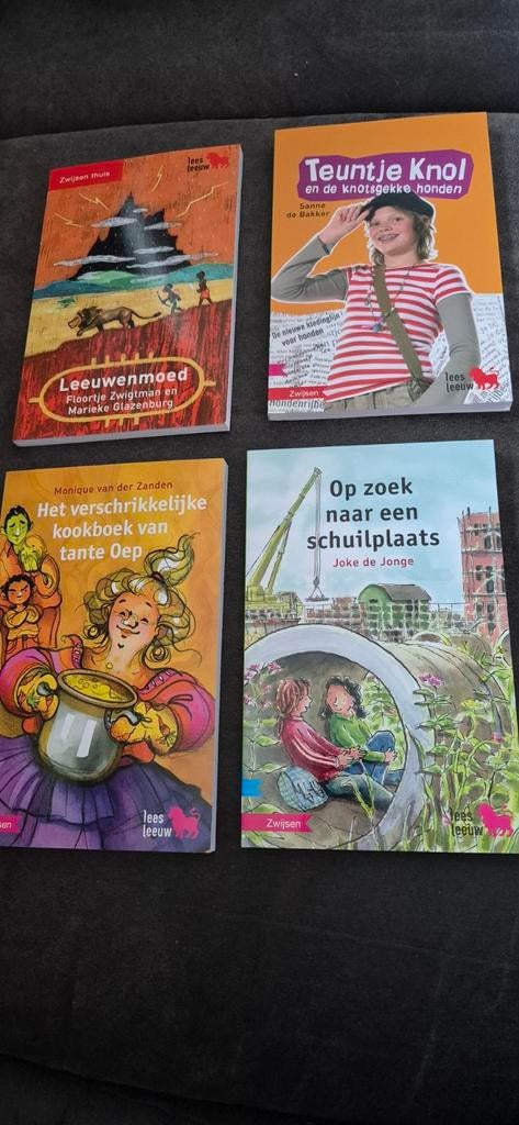 Leesleeuw Boeken Collectie groep 7-8, Boeken, Ophalen of Verzenden, Zo goed als nieuw, Diverse Auteurs, Fictie algemeen