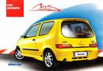 Folder FIAT SEICENTO Sporting Michael Schumacher 02/ 2001, Ophalen of Verzenden, Nieuw, Overige merken