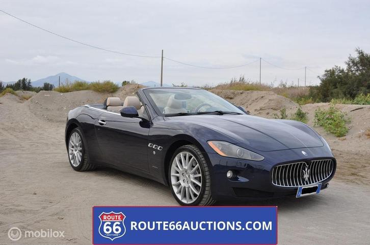 Maserati GranCabrio | 2010 | Route 66 Auctions, Auto's, Maserati, Bedrijf, Te koop, GranCabrio, Overige brandstoffen, Overige carrosserieën