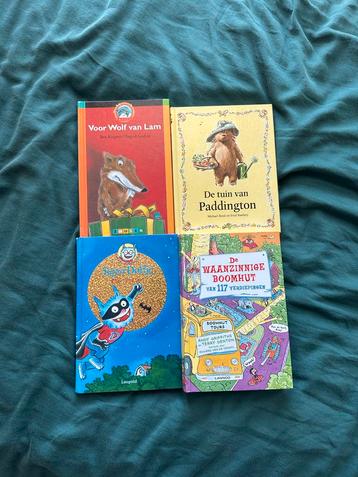 4 Leuke Kinderboeken: Wolf, Paddington, Boomhut & meer! beschikbaar voor biedingen