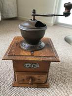 Antieke Pé Dé koffiemolen, Ophalen