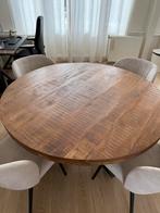 Eettafel rond 150 cm Giga meubel, Huis en Inrichting, Tafels | Eettafels, Ophalen, 100 tot 150 cm, Rond, Zo goed als nieuw