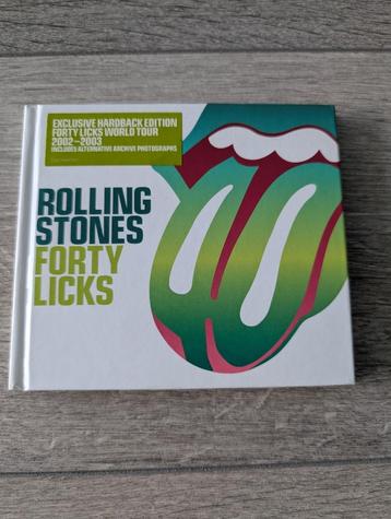Rolling Stones - Forty Licks Exclusive Hardback Edition  beschikbaar voor biedingen