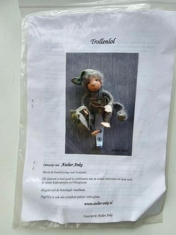 Patroon Trollenlol (atelier Anke) beschikbaar voor biedingen