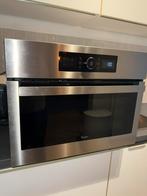 Whirlpool inbouw combimagnetron, Witgoed en Apparatuur, Stoom, Zo goed als nieuw, Oven met grill, Inbouw