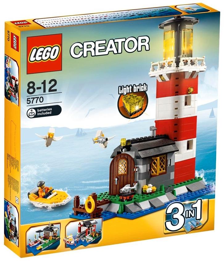 LEGO Creator 5770: Vuurtoren      * 't LEGOhuis *, Kinderen en Baby's, Speelgoed | Duplo en Lego, Nieuw, Lego, Complete set, Ophalen of Verzenden