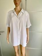 i215 Frank Walder maat 50=XXL blouse top wit, Wit, Maat 46/48 (XL) of groter, Ophalen of Verzenden, Zo goed als nieuw