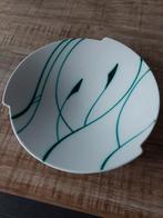 Flora Gouda Plateel Schaal - Handgeschilderd, Ophalen