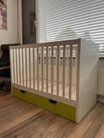 Ikea stuva ledikant met matras., Ophalen of Verzenden, Gebruikt, Lade