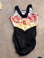 Milano turnpakje maat 30 (9-10 jaar), Sport en Fitness, Turnen, Zwart, Zo goed als nieuw, Turnpak(je), Kindermaat 122 t/m 140