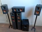 Klipsch surround set, met optie Dolby Atmos versterker, Audio, Tv en Foto, Luidsprekers, Overige merken, Zo goed als nieuw, 120 watt of meer