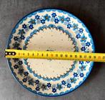 Bunzlau blauw boterham bord, Huis en Inrichting, Keuken | Servies, Ophalen of Verzenden, Aardewerk, Overige stijlen, Bord(en)
