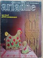 9 x Ariadne uit jaargang 1972, Verzenden, Gebruikt, Breien of Haken, Patroon of Boek