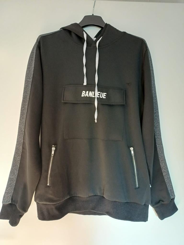 Trainings/vrijetijds pak Banlieue maat M zwart, Kleding | Heren, Sportkleding, Maat 48/50 (M), Zwart, Ophalen of Verzenden, Gedragen