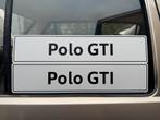 Volkswagen Polo GTI showroom platen kentekenplaat, Ophalen of Verzenden