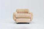 Vintage Italiaanse fauteuil jaren 70, Huis en Inrichting, Fauteuils, Ophalen, Vintage , italiaans , design, Gebruikt, 75 tot 100 cm