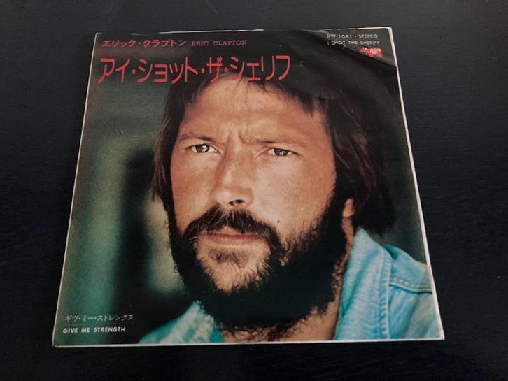 Eric Clapton “I Shot The Sheriff” 7” single uit Japan, Cd's en Dvd's, Vinyl Singles, Single, 7 inch, Verzenden