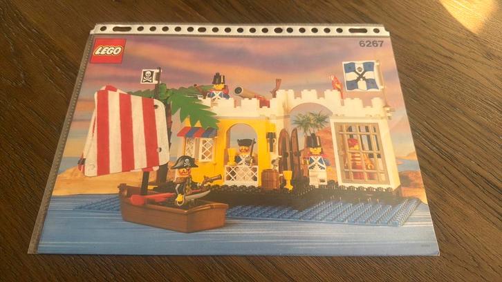 ‍️ LEGO 6267 Lagoon Lock-Up – Pirates Classic 1991  ️, Kinderen en Baby's, Speelgoed | Duplo en Lego, Gebruikt, Ophalen of Verzenden