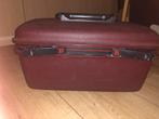 Vintage Samsonite Beauty Case, Ophalen, Gebruikt, Bruin, Met spiegeltje(s)