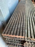 Hardhouten vlonders vlonderplanken Bankirai 21 mm , 20 m2, Ophalen, Zo goed als nieuw, Hout