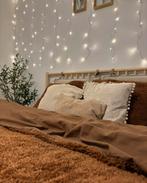 Ikea Björksnas bed, Huis en Inrichting, Slaapkamer | Bedden, Ophalen, Wit, Tweepersoons, Zo goed als nieuw